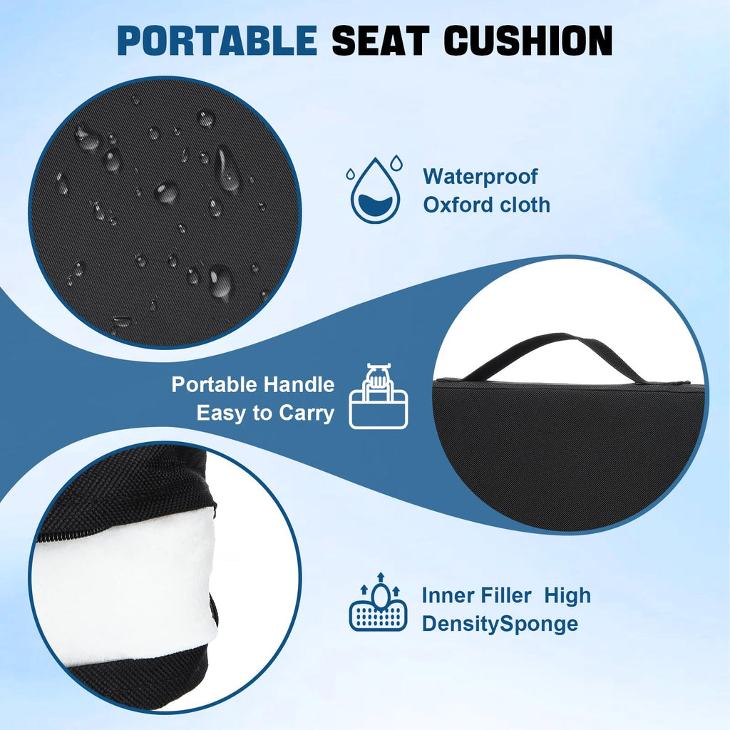 2 Pcs Stadium Seat Cushions with Handle P359