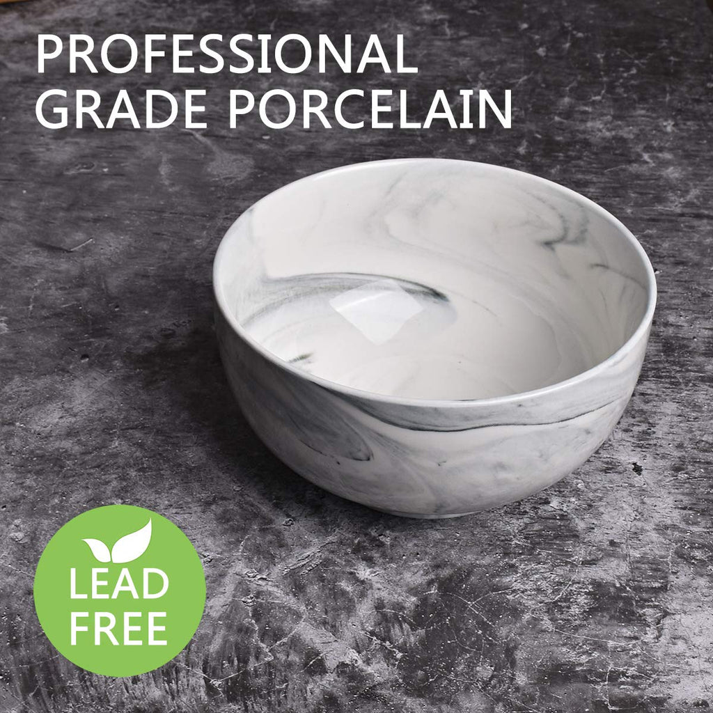 Ceramic Bowl Set of 4, 33 Oz, Dishwasher and Microwave Safe M2997