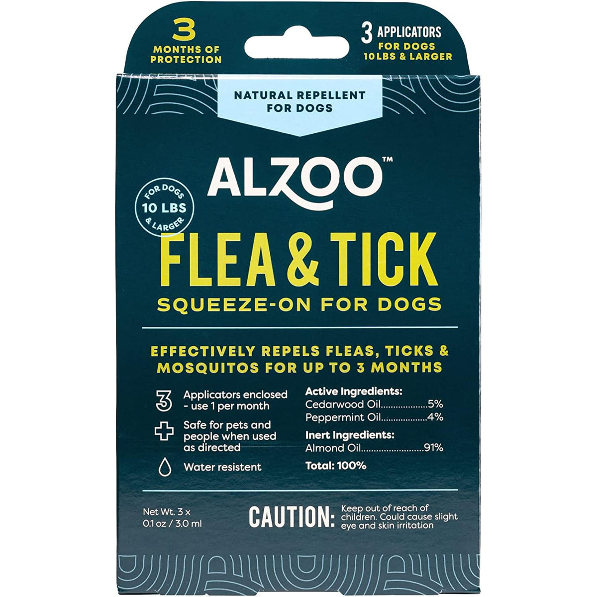 Plant Based Flea & Tick Squeeze-On for Dogs Y48075