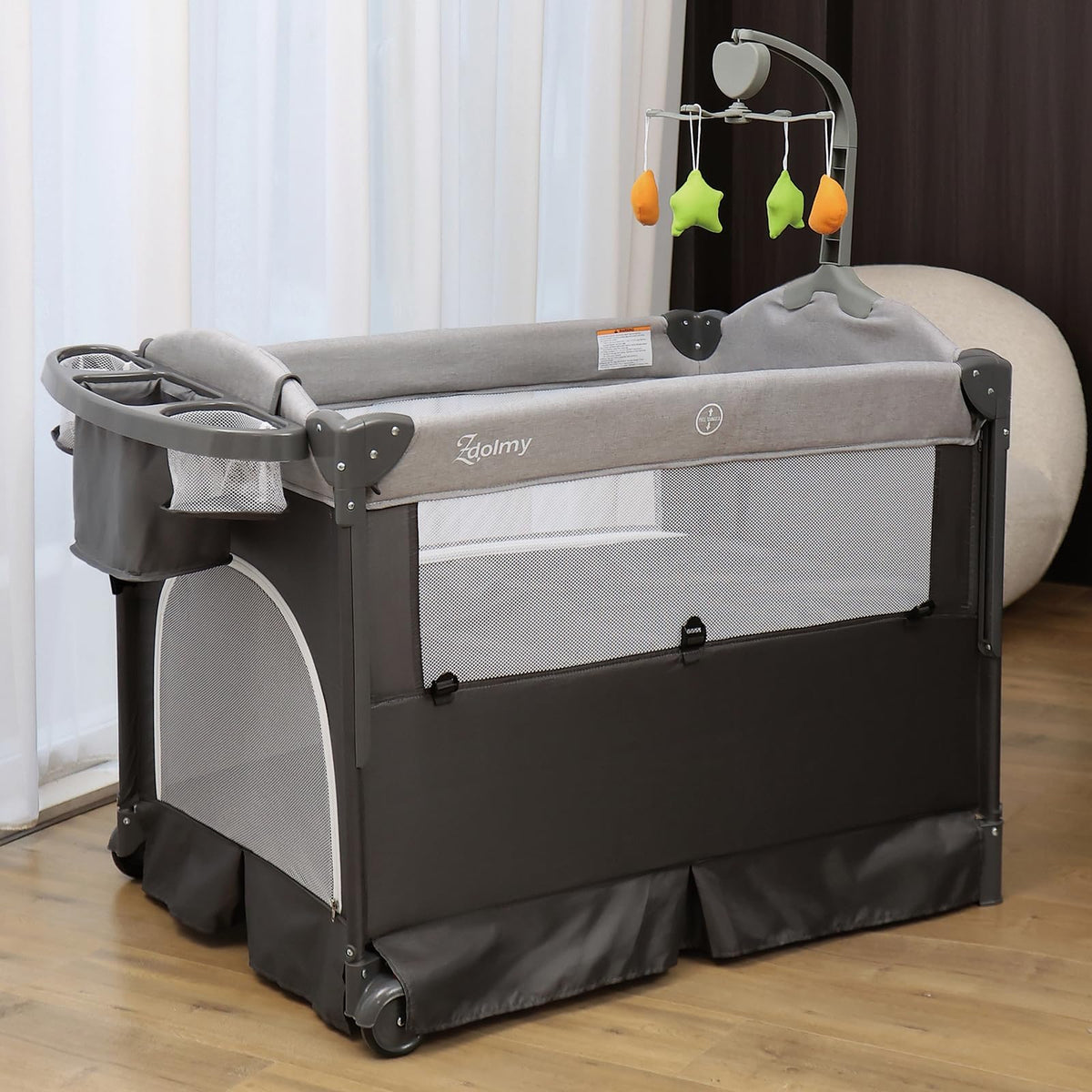 4-in-1 Pack and Play with Bassinet and Changing Table Y512161