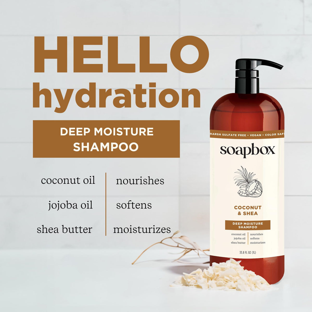 Coconut & Shea Shampoo & Conditioner Set B577