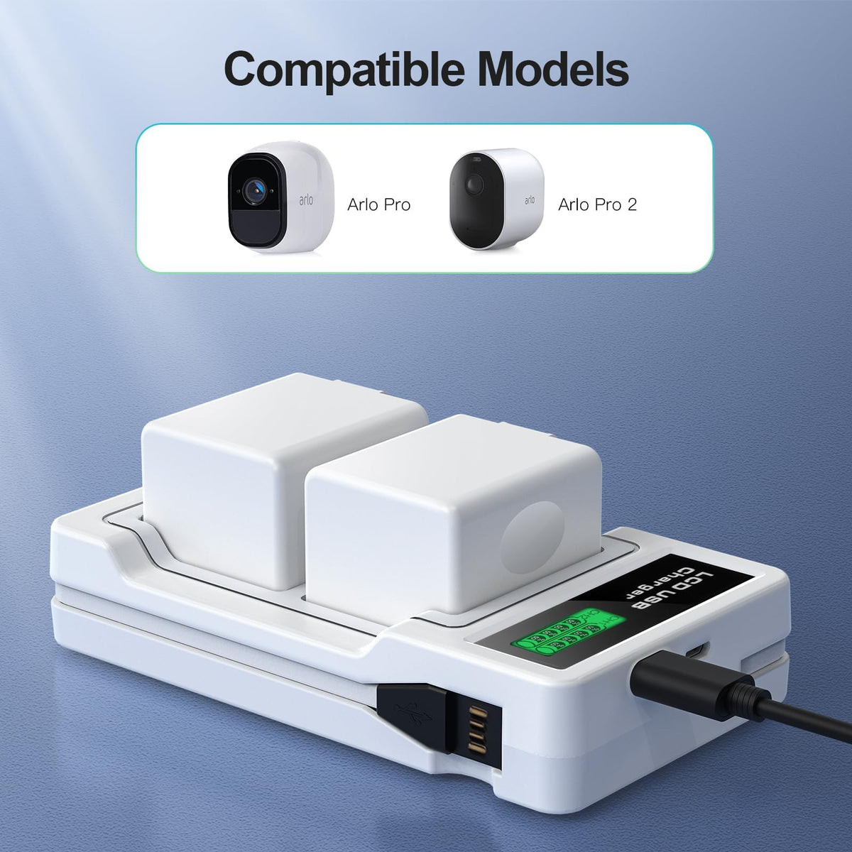 2440mAh Battery and Charger Y47305