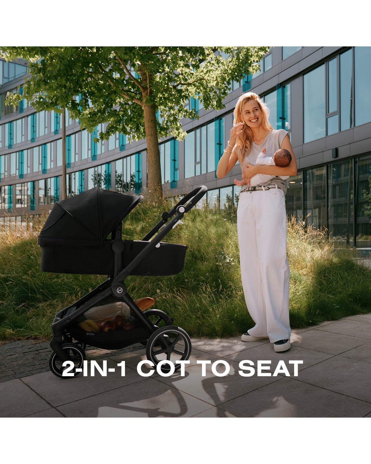 2-in-1 Baby Stroller and Car Seat Combo W56009
