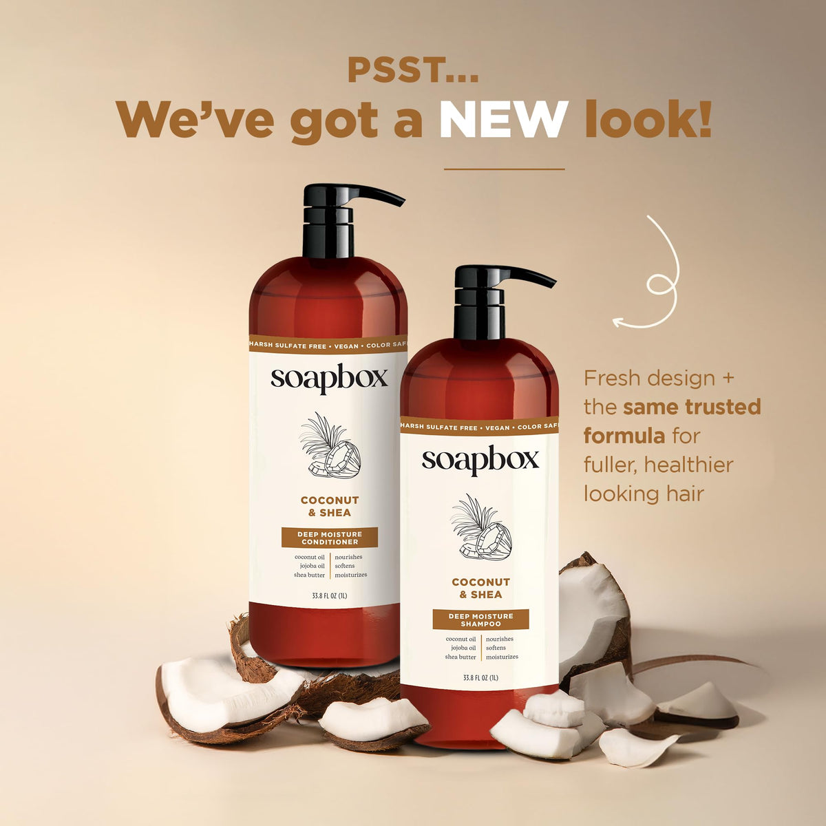 Coconut & Shea Shampoo & Conditioner Set B577