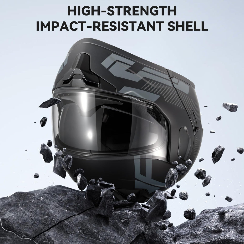DOT Approved Modular Flip Up Motorcycle Helmet O803864