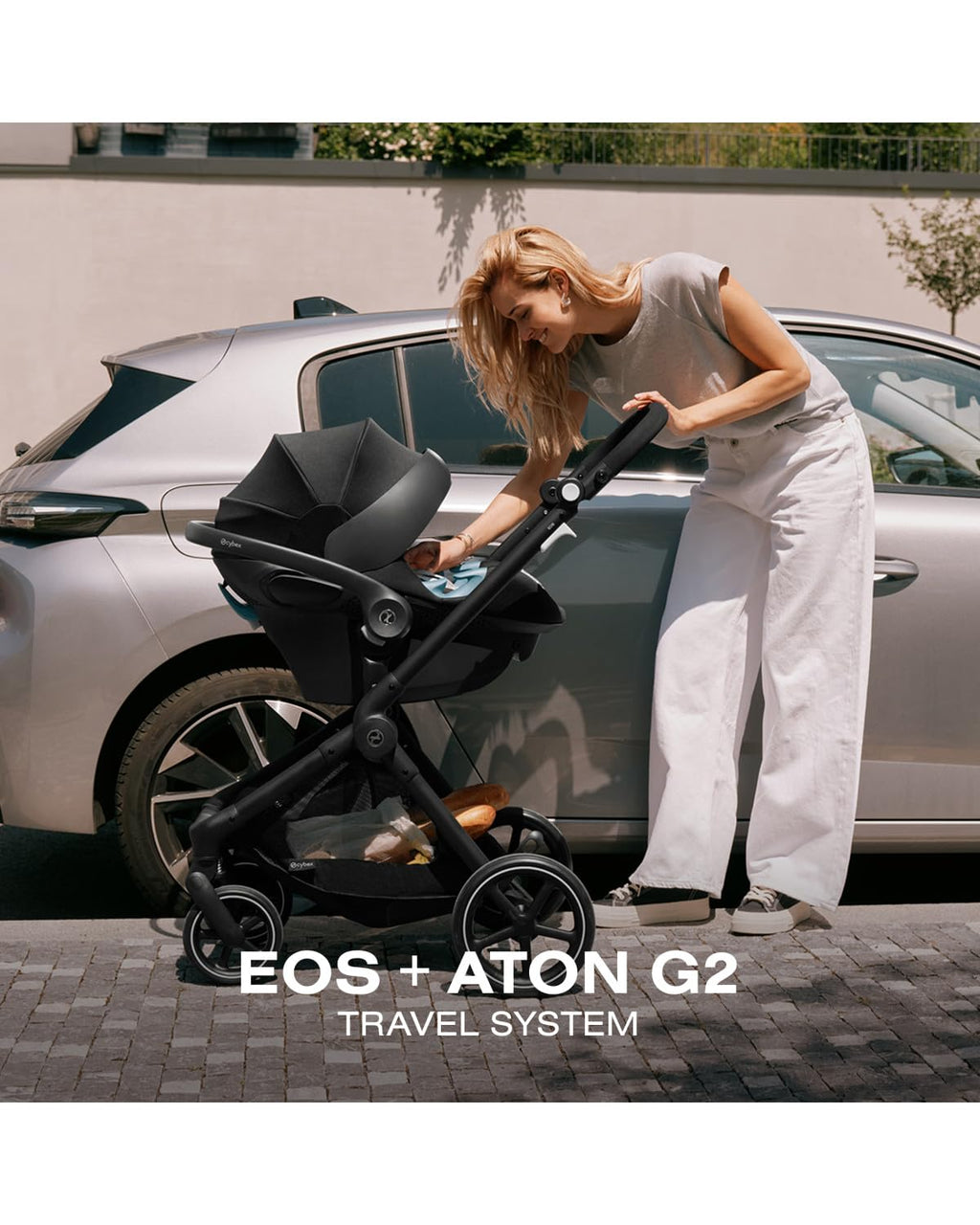 2-in-1 Baby Stroller and Car Seat Combo W56009