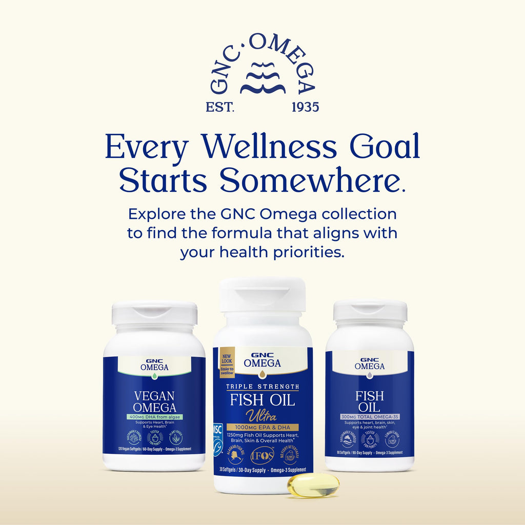Omega Fish Oil 1000mg 120 Count H308058