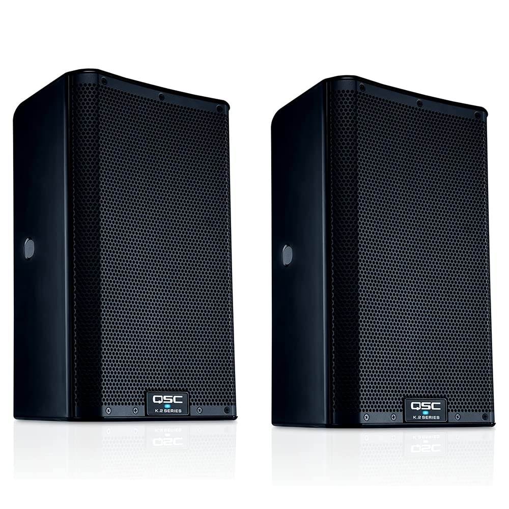 8" 2000W Powered Portable PA Speaker Pair S870