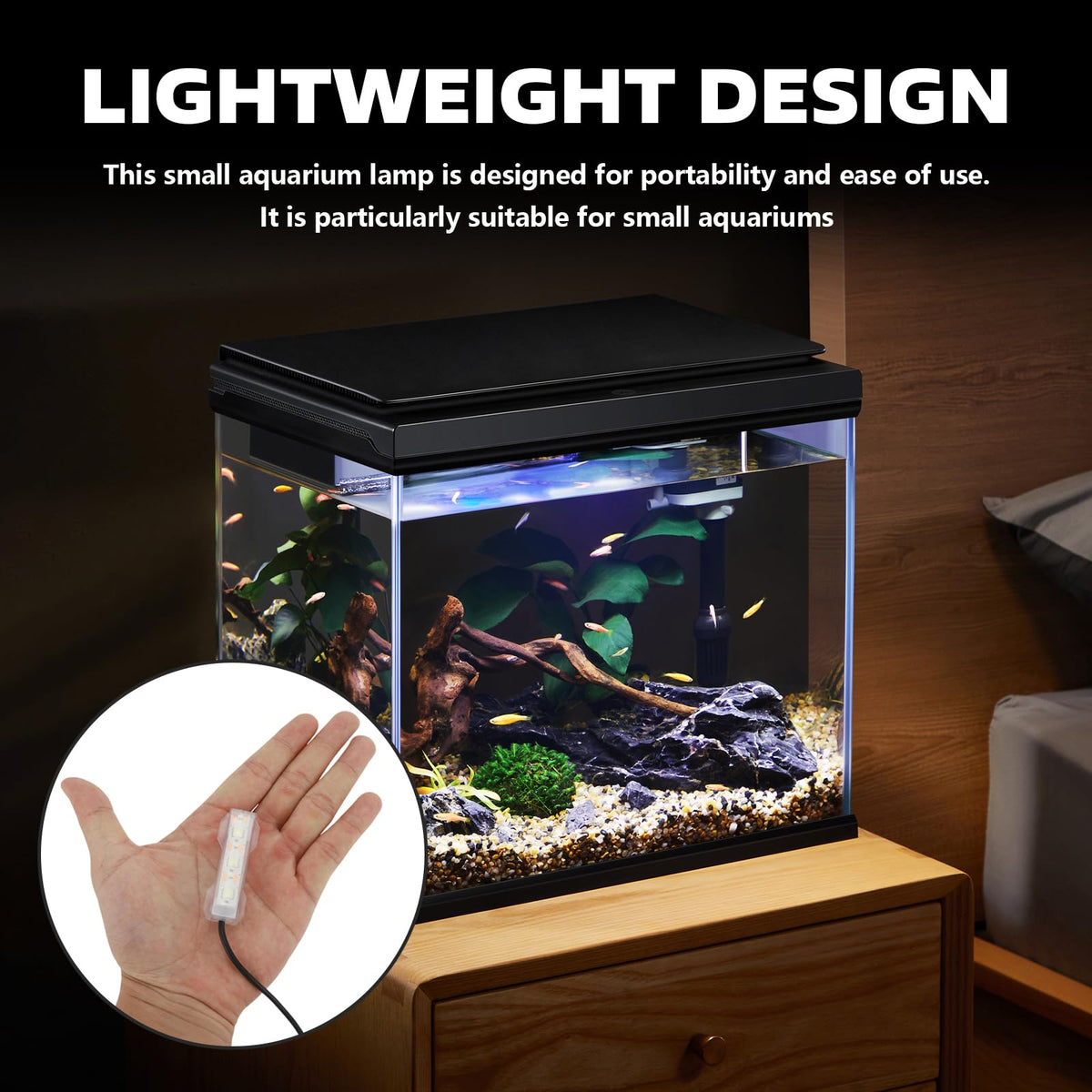 5V 0.6W USB Mini LED Aquarium Plant Light Z9848