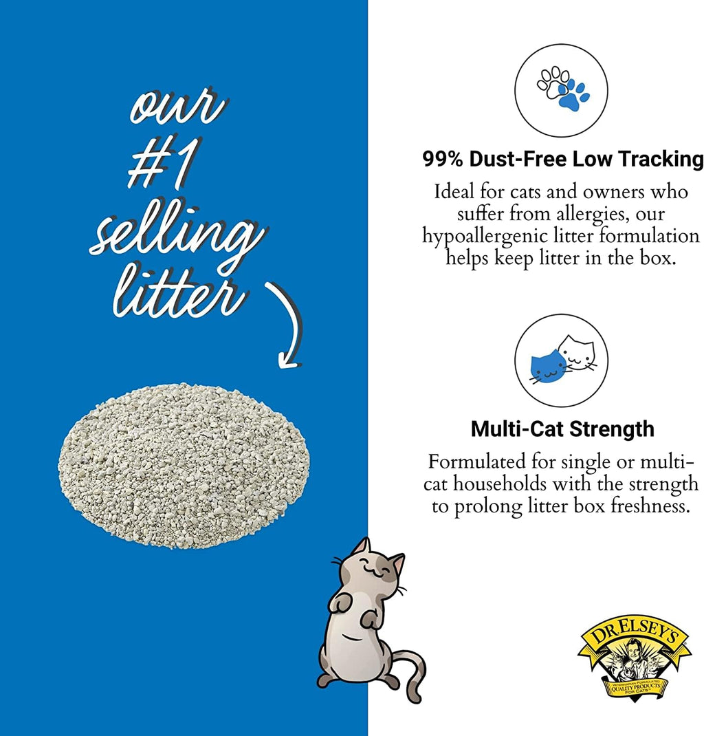 Clumping Clay Cat Litter 40 lb. Bag L450215