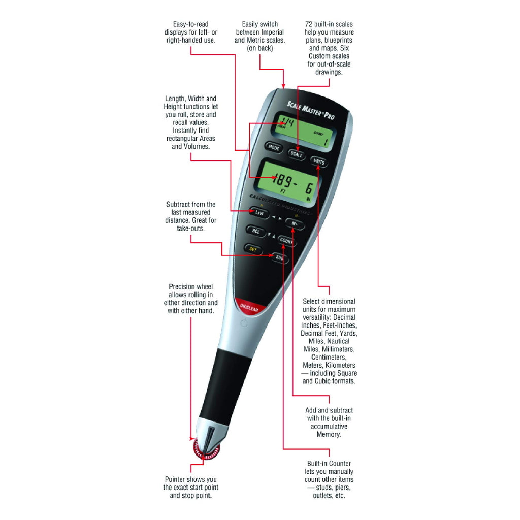 Construction Calculator and Digital Plan Measure J477