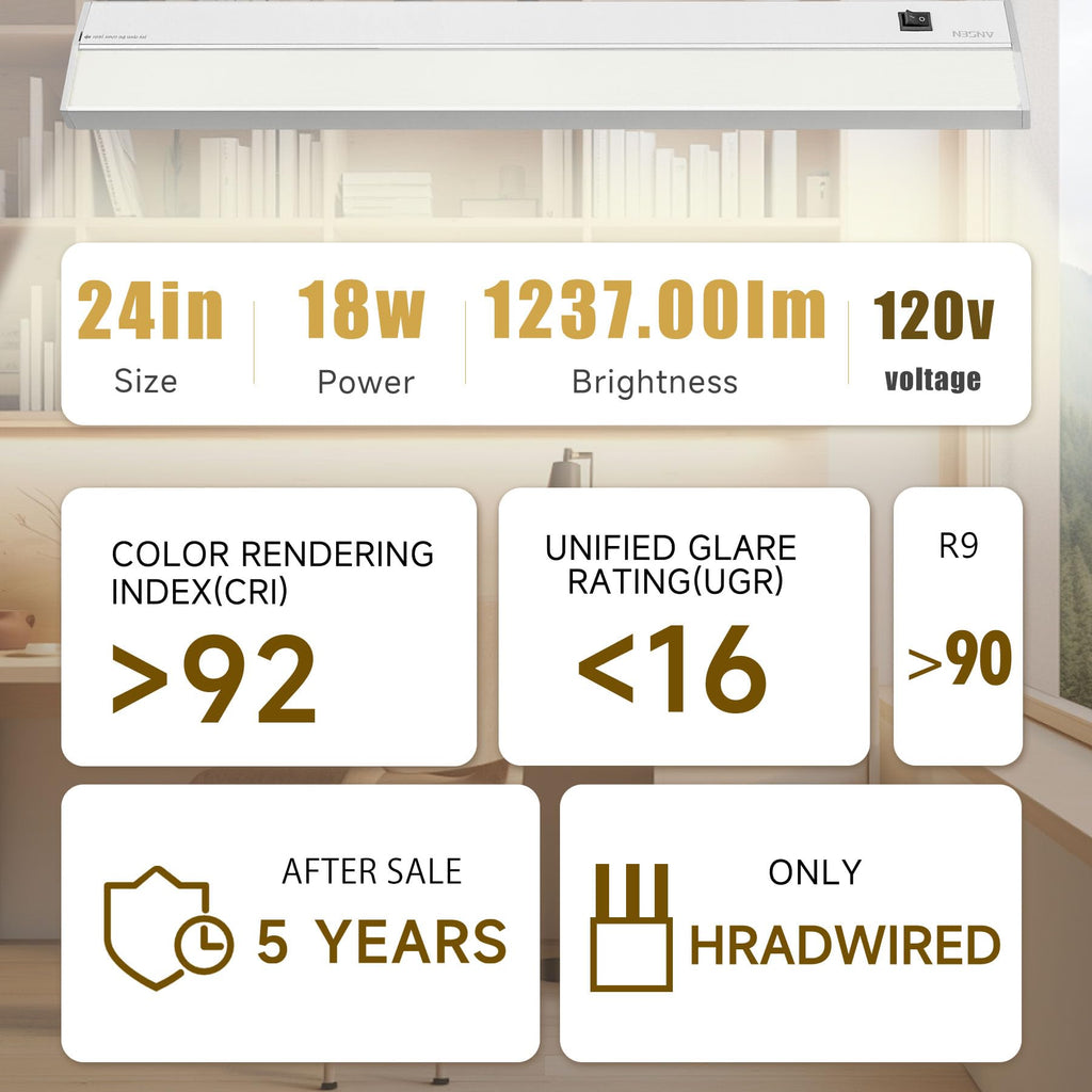 24in 18W LED Under Cabinet Lighting O680