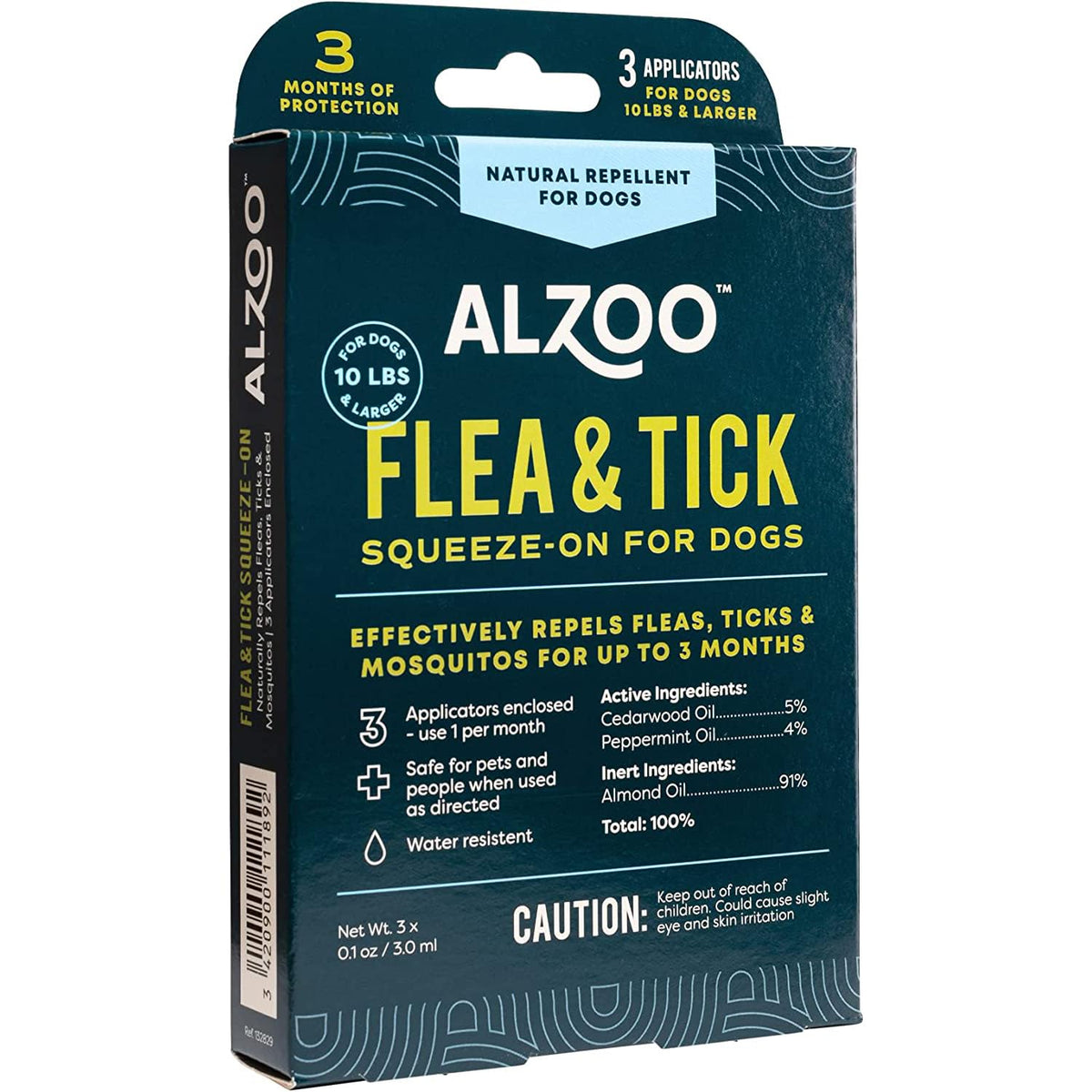 Plant Based Flea & Tick Squeeze-On for Dogs Y48075