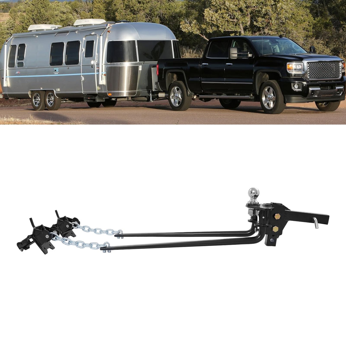 14000Lbs Weight Distribution Hitch with Sway Control I444