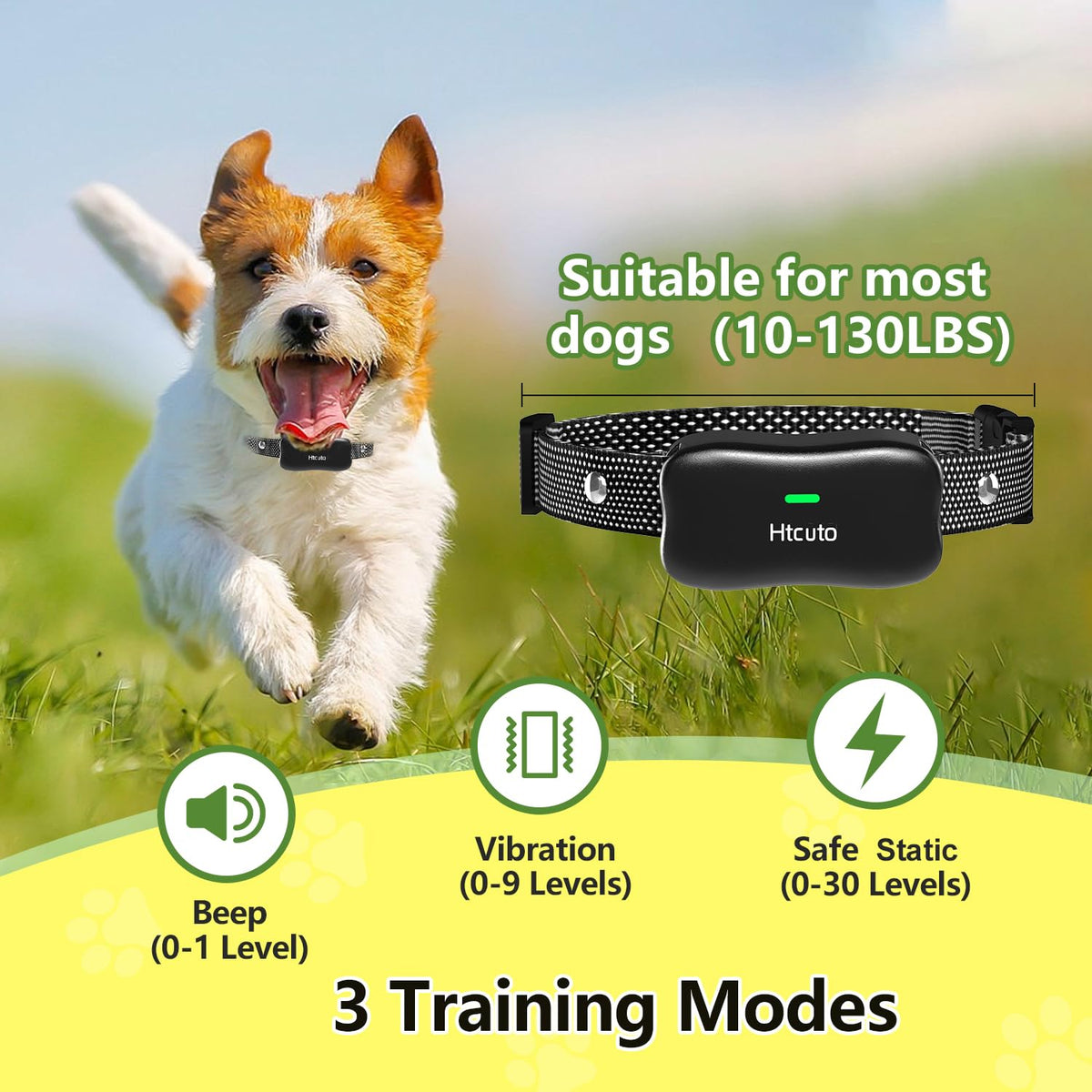Wireless Dog Fence & Training Collar for 2 Dogs R471