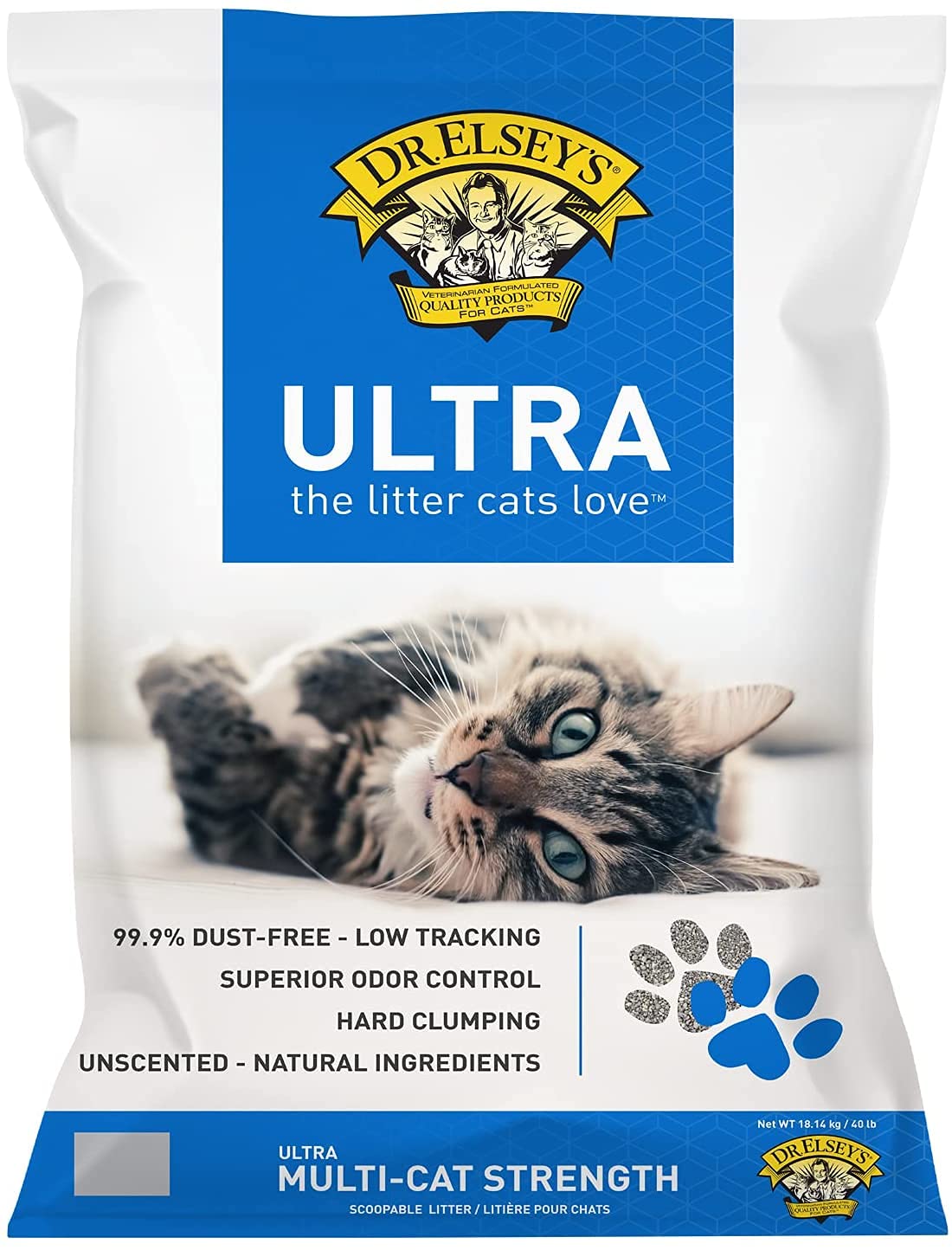 Clumping Clay Cat Litter 40 lb. Bag L450215