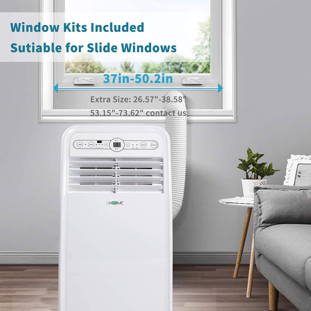 8000 BTU White Portable Air Conditioner M1971