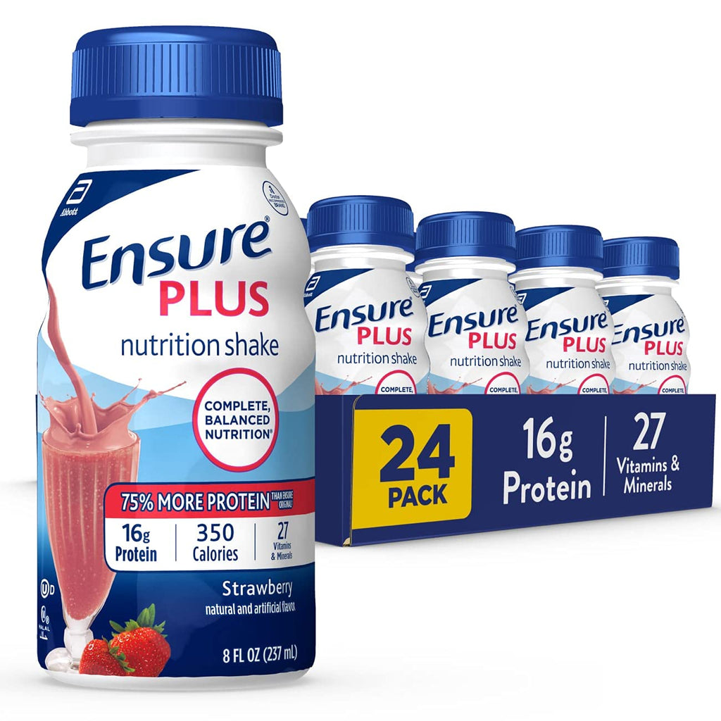 Vanilla Nutrition Shake with Protein, 8 Fl Oz Bottle (Pack of 24) U955112