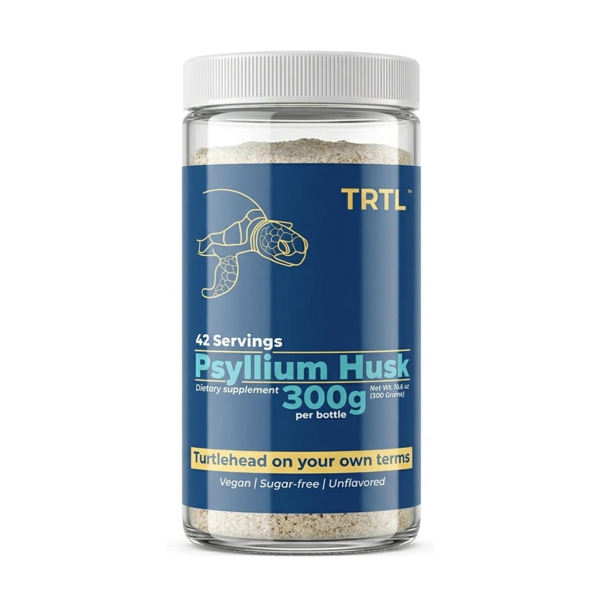 Psyllium Husk Whole Fiber Supplement K2095