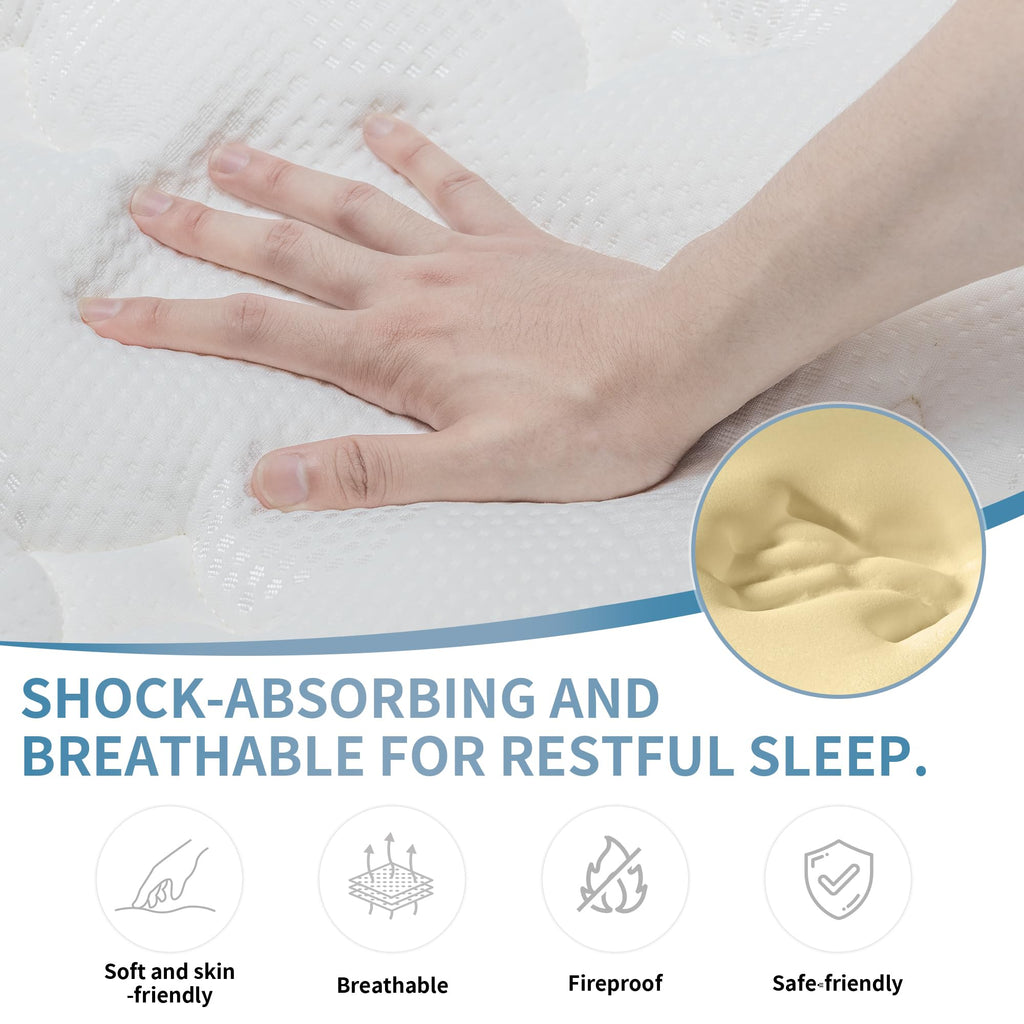 Full Size 12 Inch Medium Firm Hybrid Mattress I483798