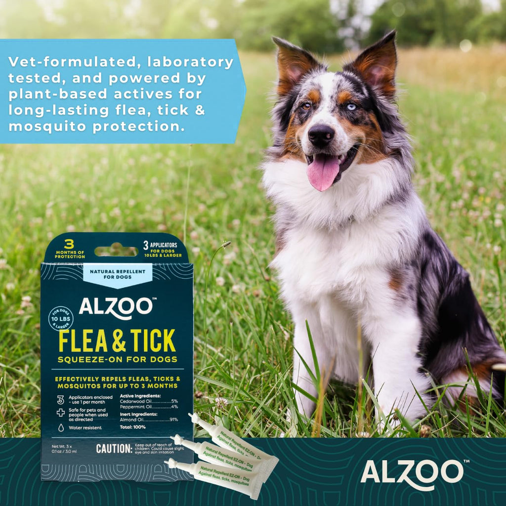 Plant Based Flea & Tick Squeeze-On for Dogs Y48075