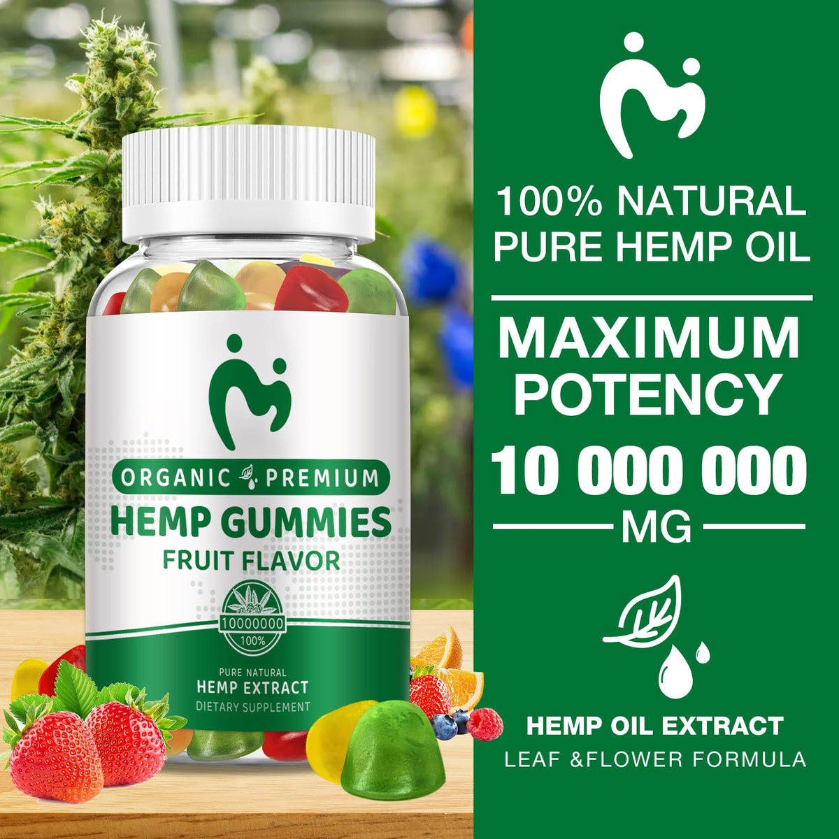 Organic Hemp Gummies V15471