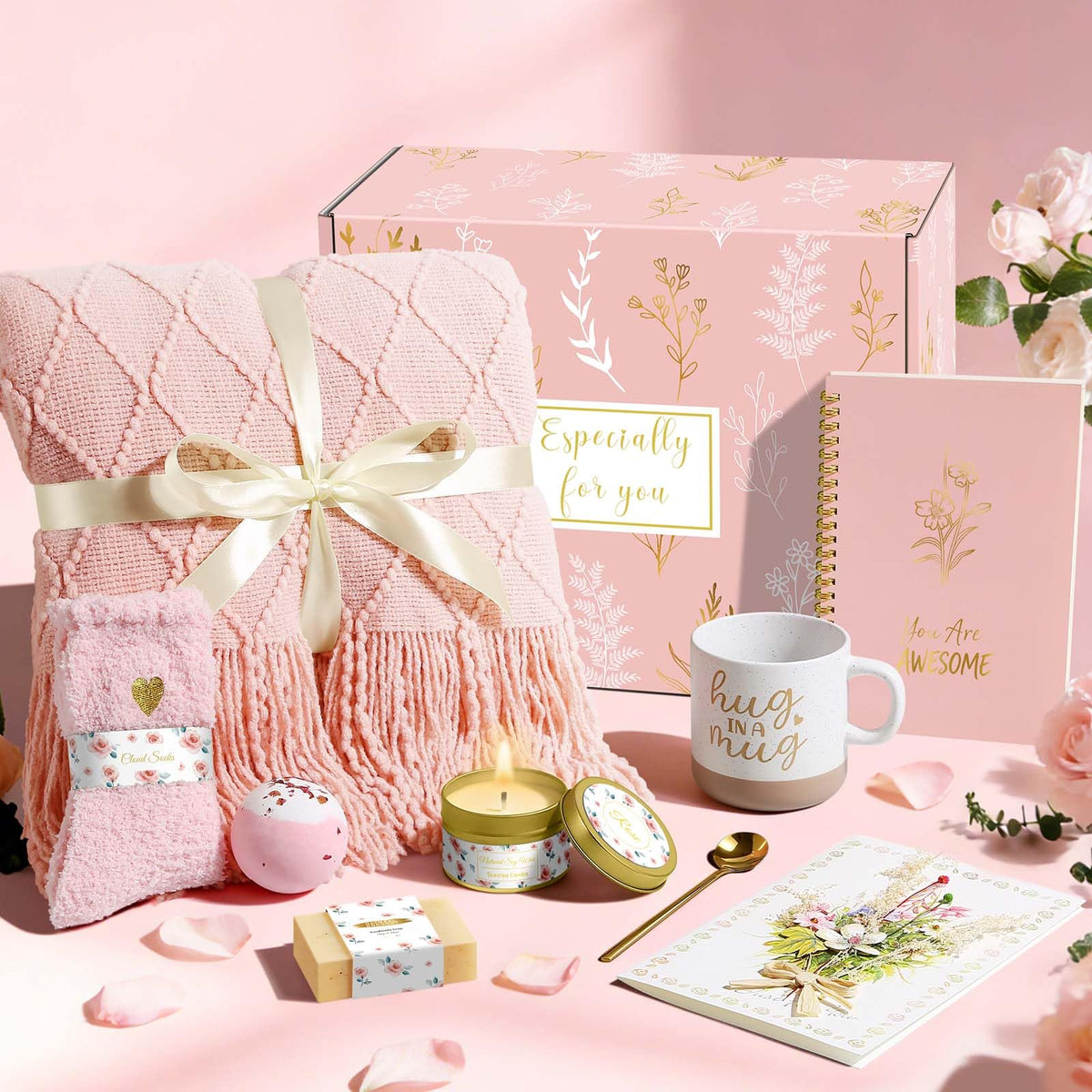 Spa Gift Basket D7844