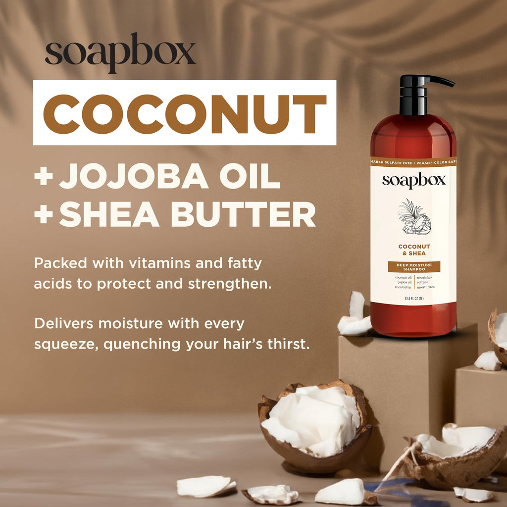 Coconut & Shea Shampoo & Conditioner Set B577