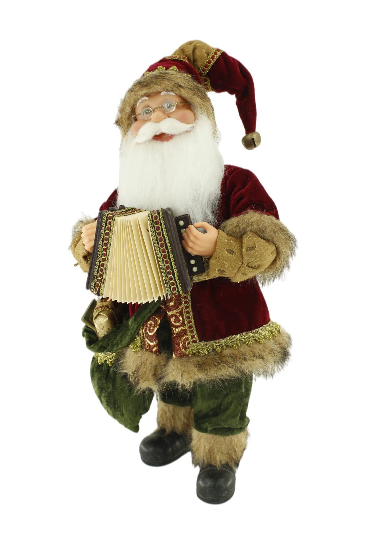 18" Animated Musical Dancing Santa K3674