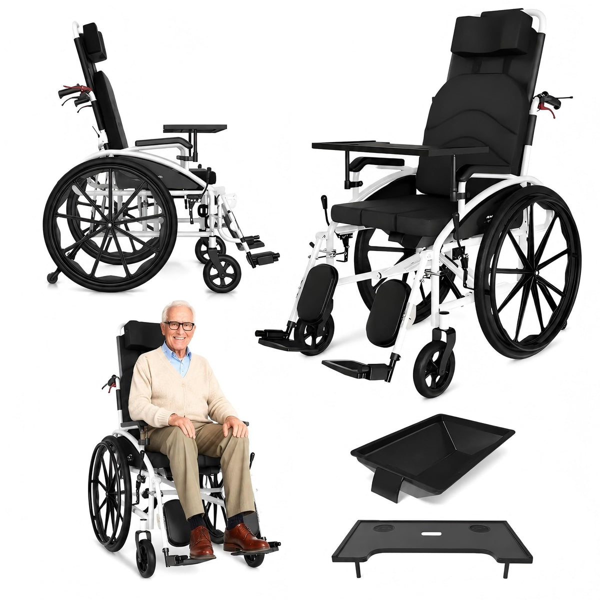 Folding Compact Wheelchair O93122