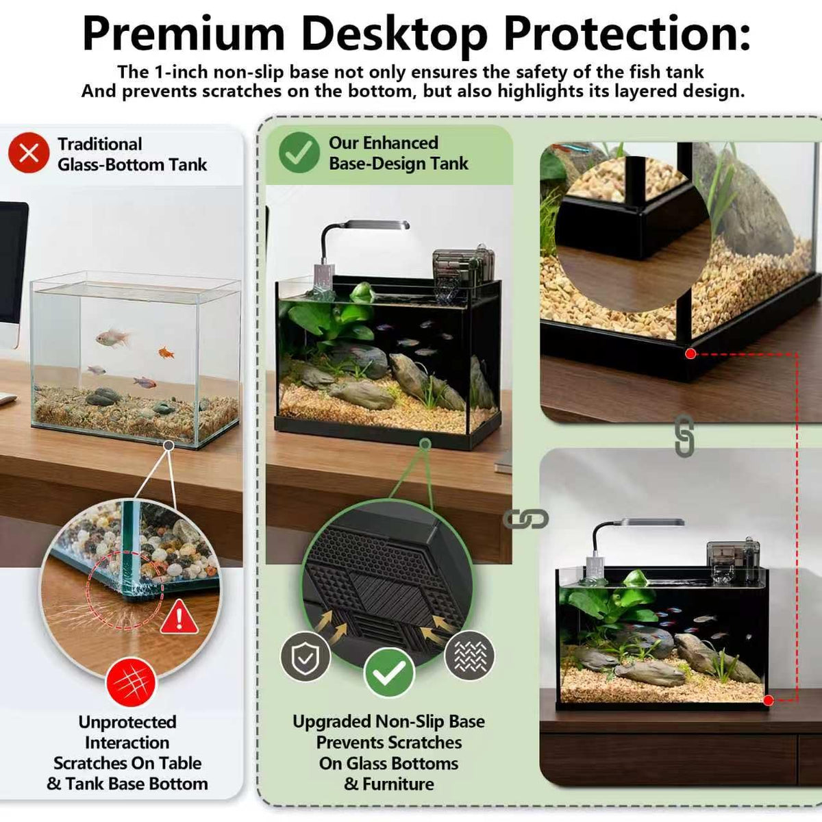 2.8 Gallon Glass Aquarium Starter Kit A286681