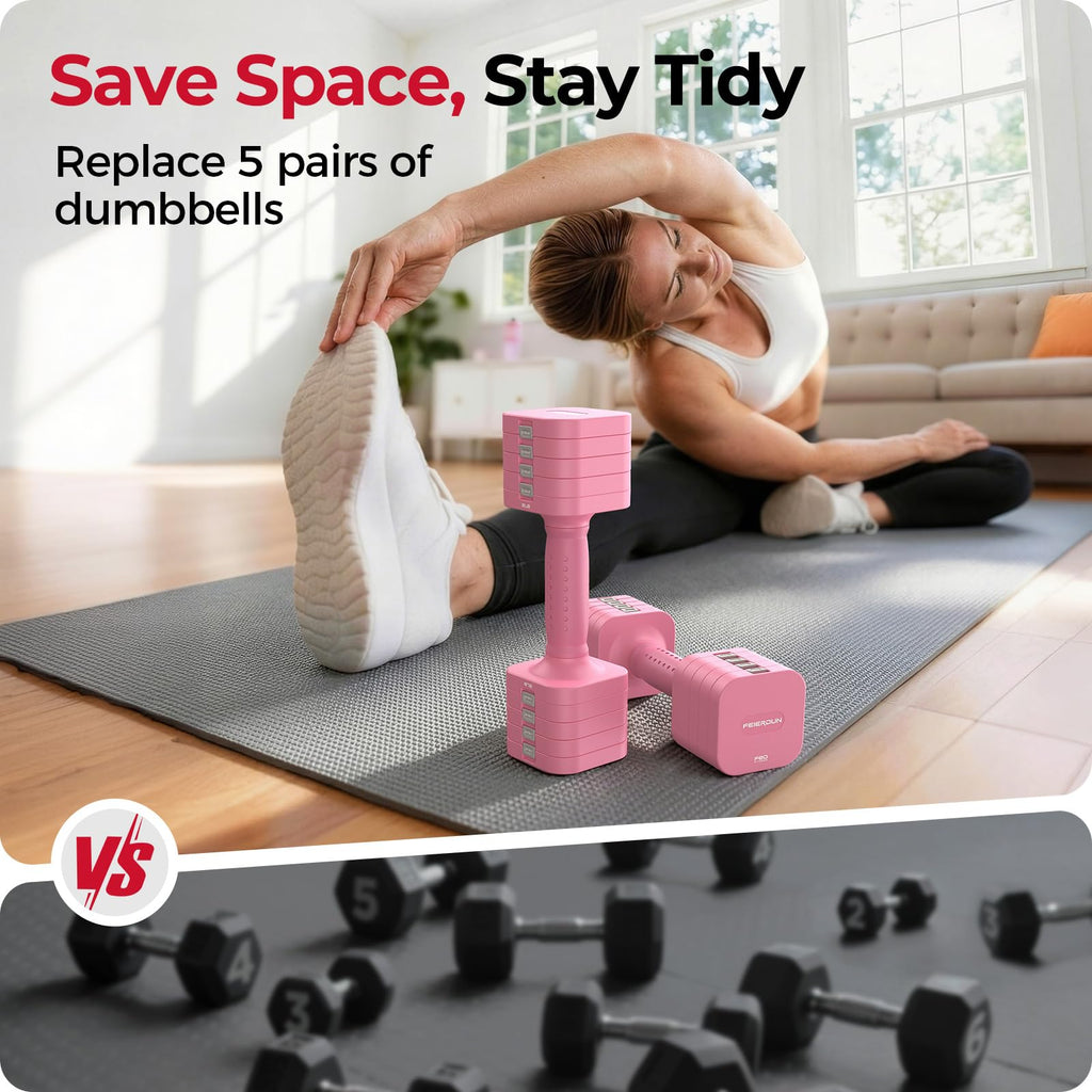5-in-1 Adjustable Dumbbell Set L48660