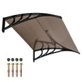 46" x 38" Polycarbonate Door Awning Canopy O3700