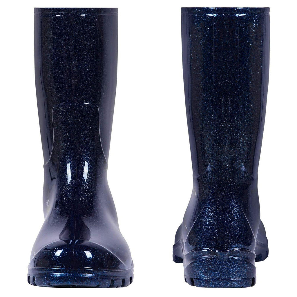 Women's Mid Calf Waterproof Rubber Rain Boots F2602