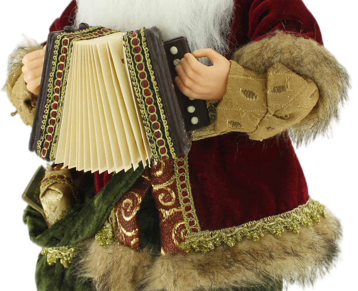 18" Animated Musical Dancing Santa K3674