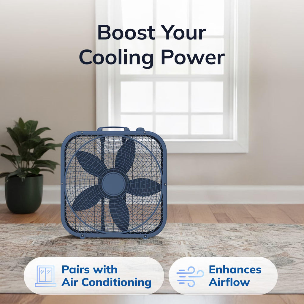 20-Inch 3-Speed Box Fan Z356