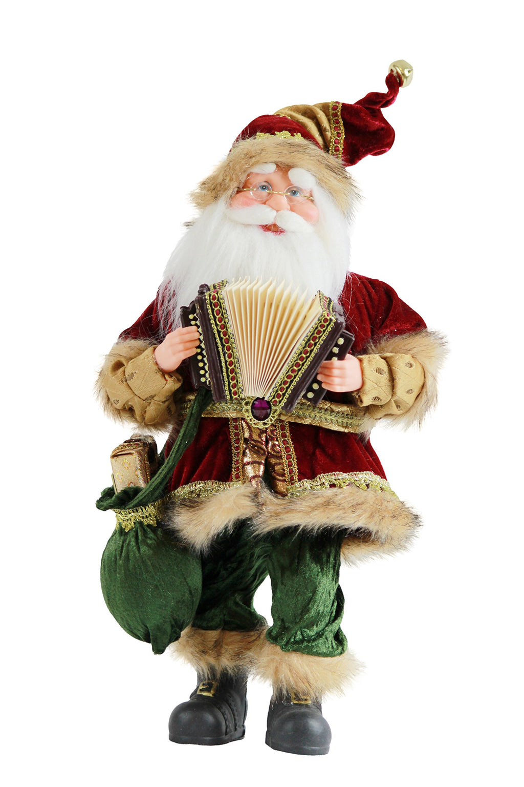 18" Animated Musical Dancing Santa K3674