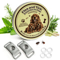 Flea and Tick Pendant for Dogs with 2 Silicone Buckles 4 Refills L55045