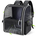 Dog Carrier Backpack for Small Medium Dogs Cats up to 18 lbs, Breathable Pet Backpack Carrier with 3 Entrances W888