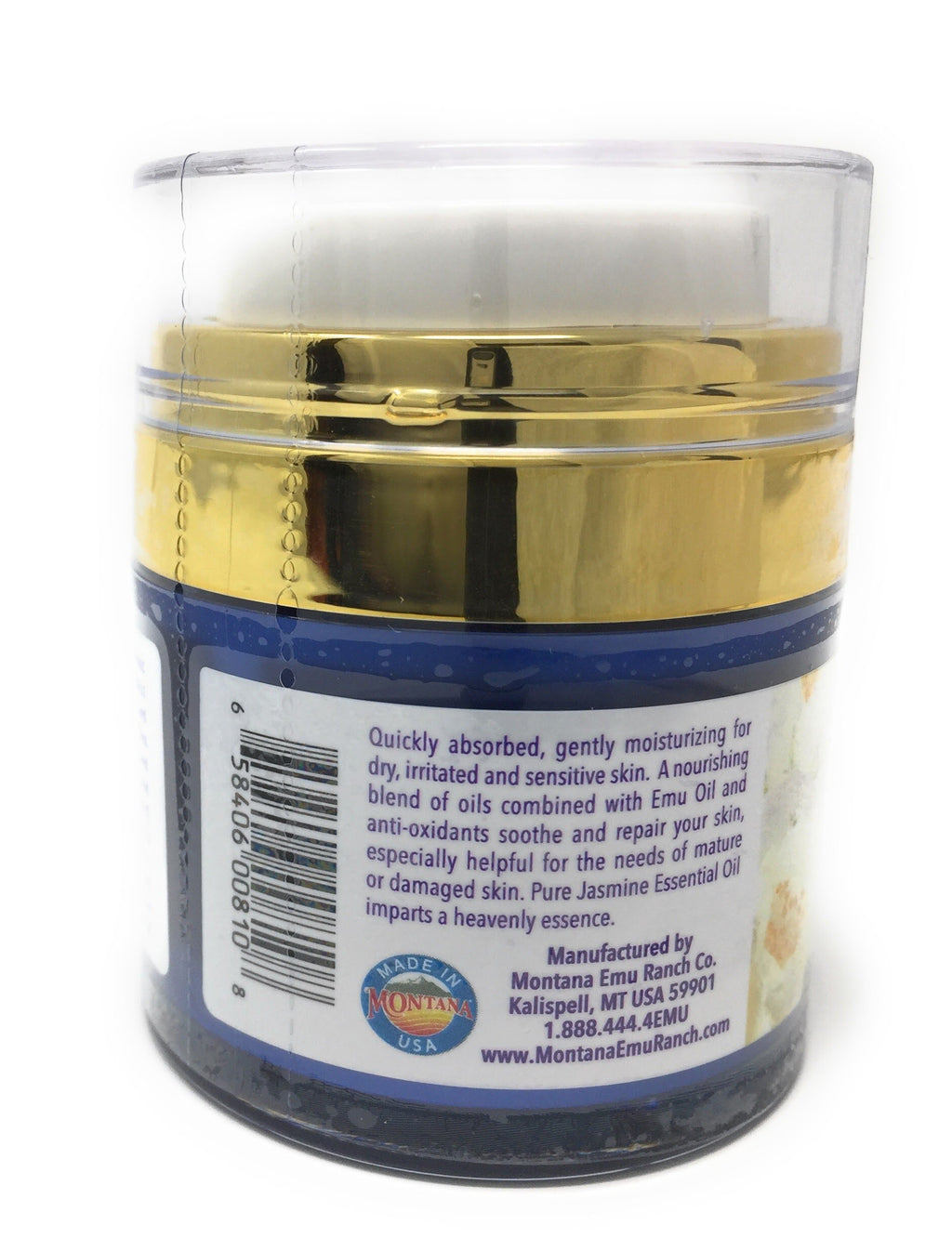 Jasmine Facial Cream 1 Ounce Jar with Emu Oil V735