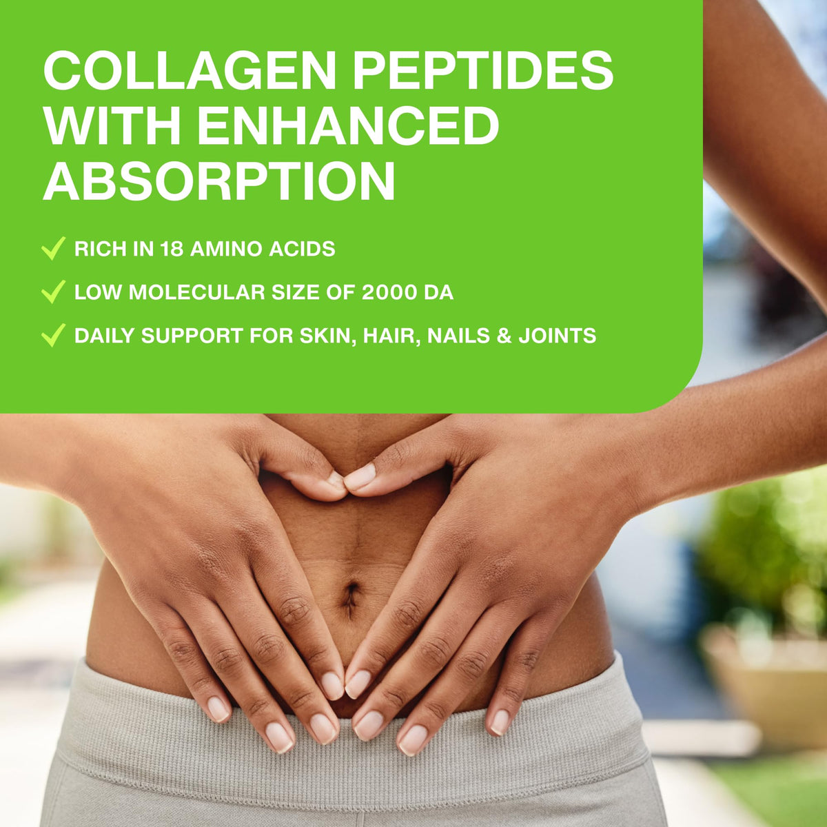 Hydrolyzed Collagen Peptides Protein Powder 5 LB W80228