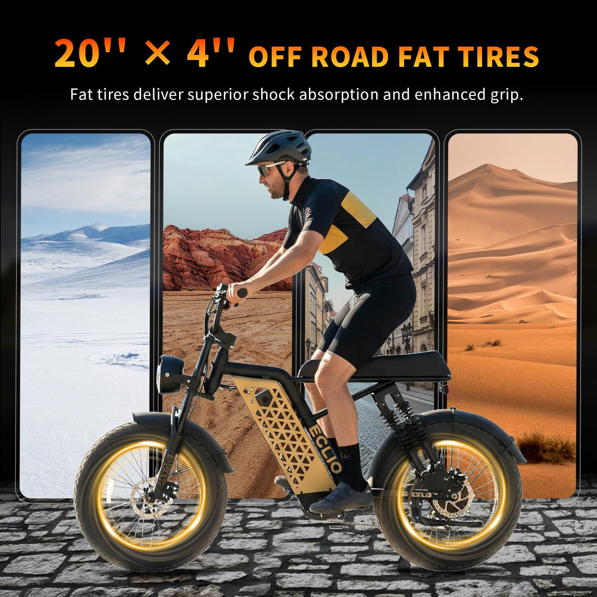 Peak 1200W 20MPH 48V 13Ah Electric Bike G4910