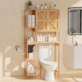 Bamboo Over-the-Toilet Storage Cabinet with Shelves Z2483
