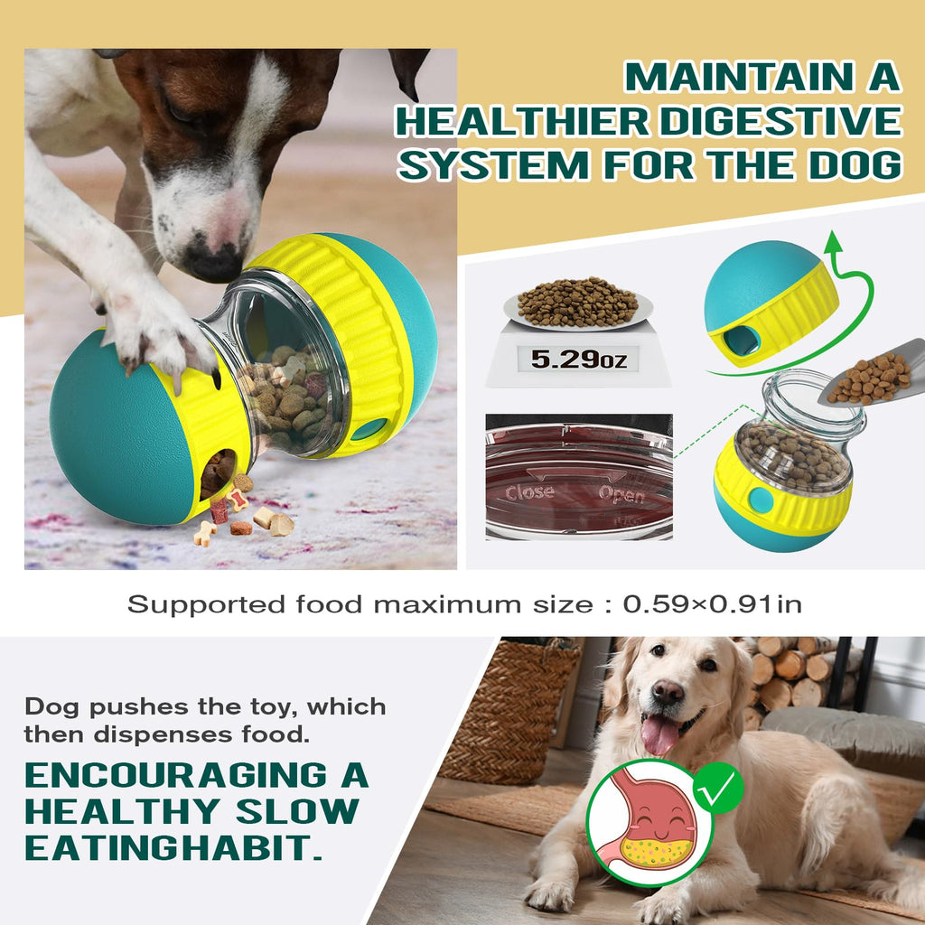 Adjustable Treat Dispensing Dog Puzzle Toy R8275