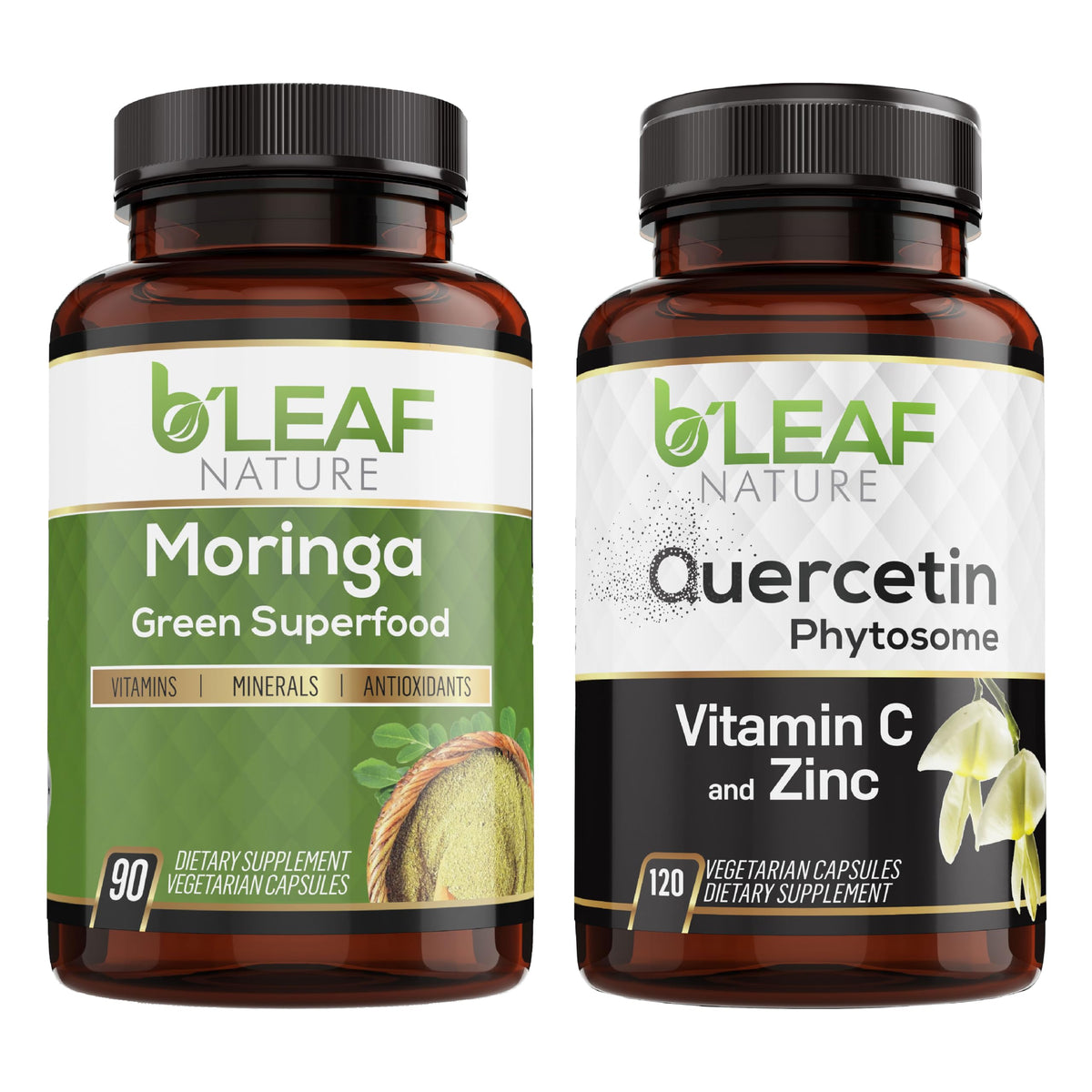 Moringa and Quercetin 1000mg Vegan Capsules M958141
