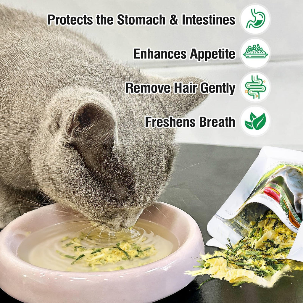Freeze Drying Cat Grass Treats with Chicken & Egg Yolk 2.3 oz A406839