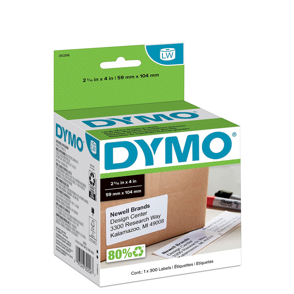 Large Shipping Labels 2-5/16" x 4" 1 Roll of 300 C572