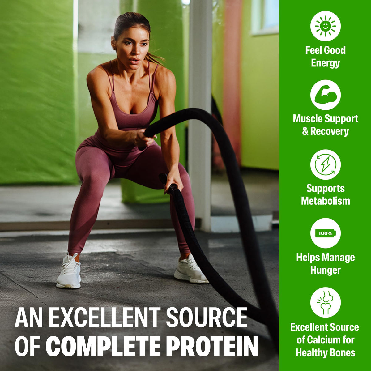 High Protein Grass-Fed Shake, Vanilla, 14 oz, 12pk O48116