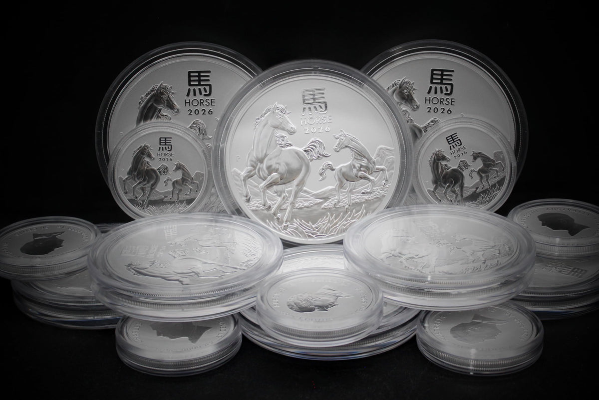 1 oz Australian Silver Lunar Year of the Horse Coin N334