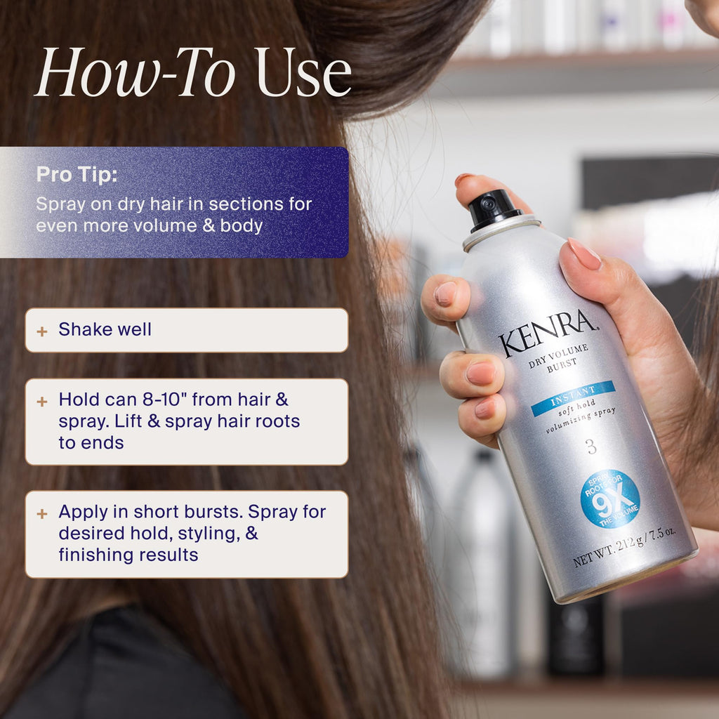 Instant Volume Hairspray Soft Hold Volumizing Spray H59024